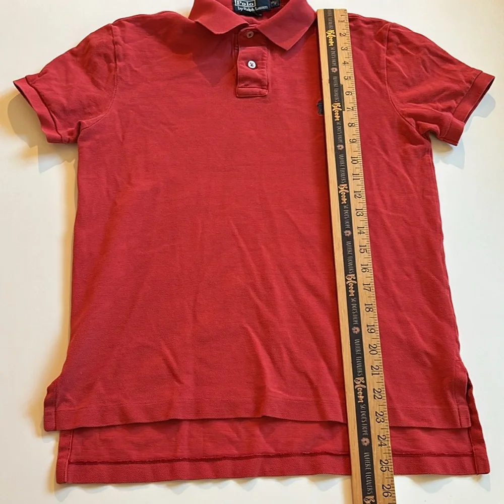 Ralph Lauren Red Polo Shirt Size Small